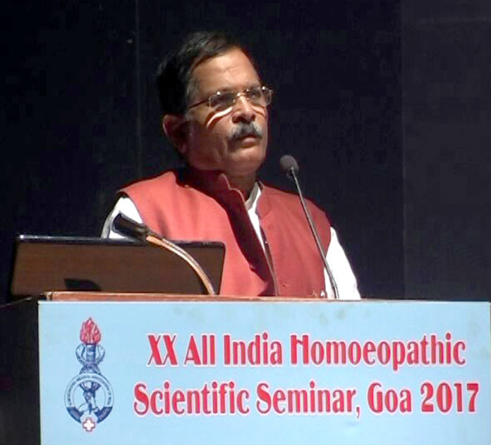 India Government attaches highest importance to research in Homoeopathy: Minster Shripad Naik