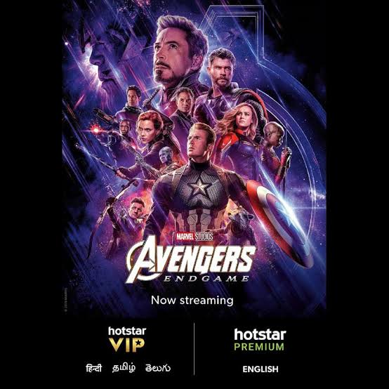 Avengers: Endgame - Disney+ Hotstar