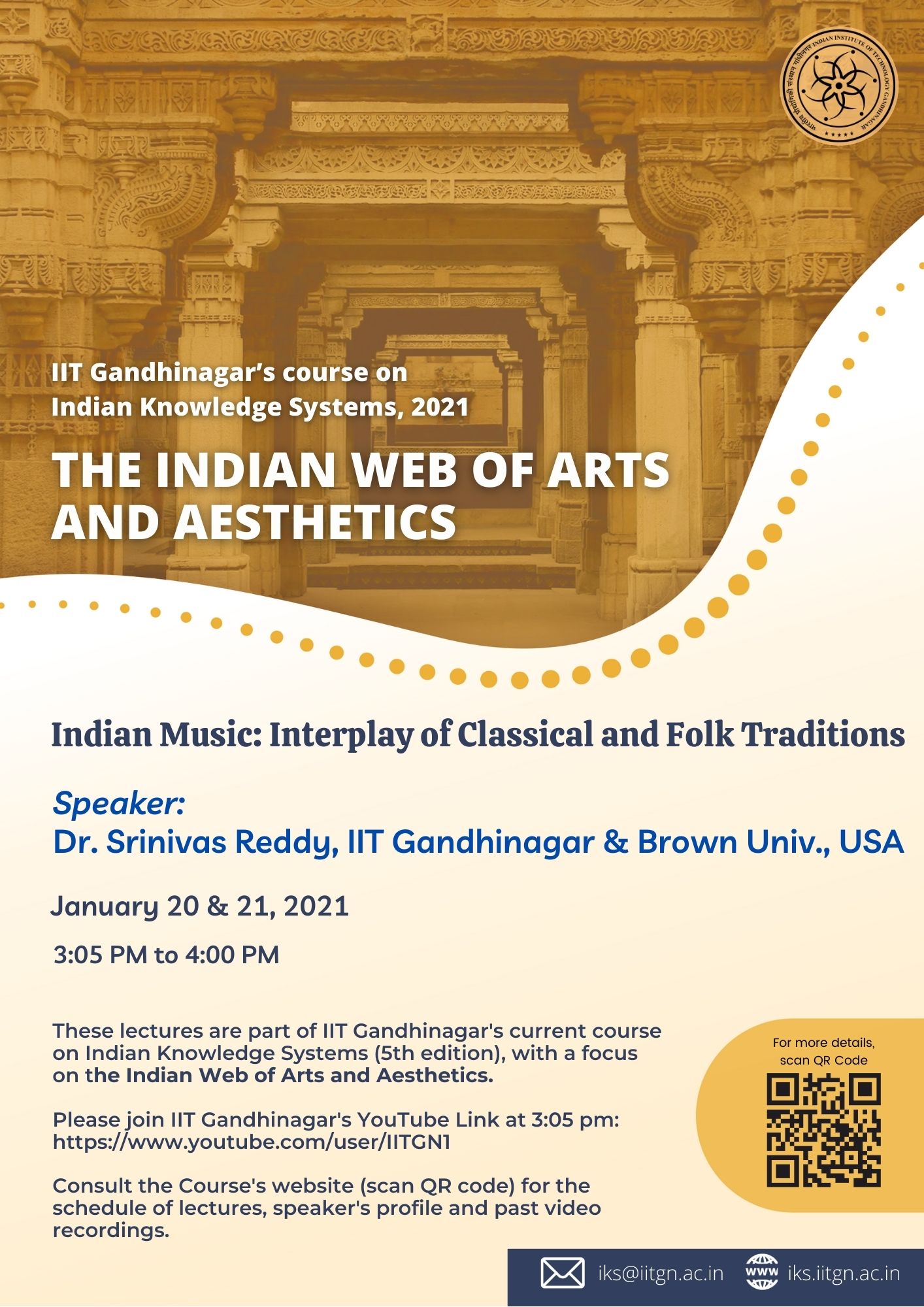 A course on Indian knowledge systems at IIT Gandhinagar