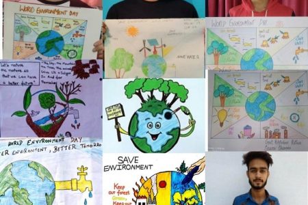 How to draw World Environment Day Poster , save nature drawing easy / world  environment day drawing - YouTube