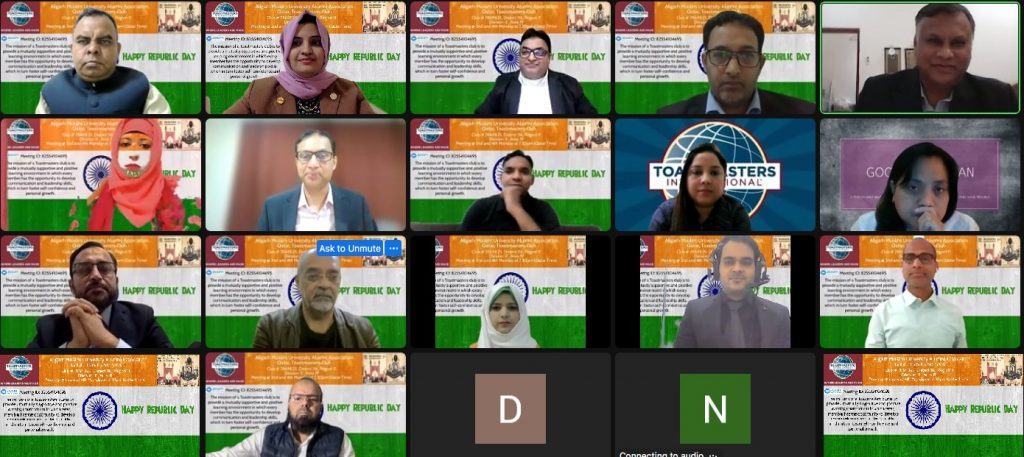 Les anciens de l’AMU Qatar Toastmasters ont tenu une réunion virtuelle le jour spécial de la République – India Education |  Dernières nouvelles sur l’éducation |  actualités éducatives mondiales