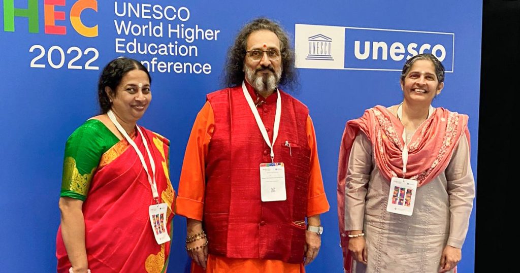 UNESCO World Higher Education Conference (WHEC) recognizes Amrita