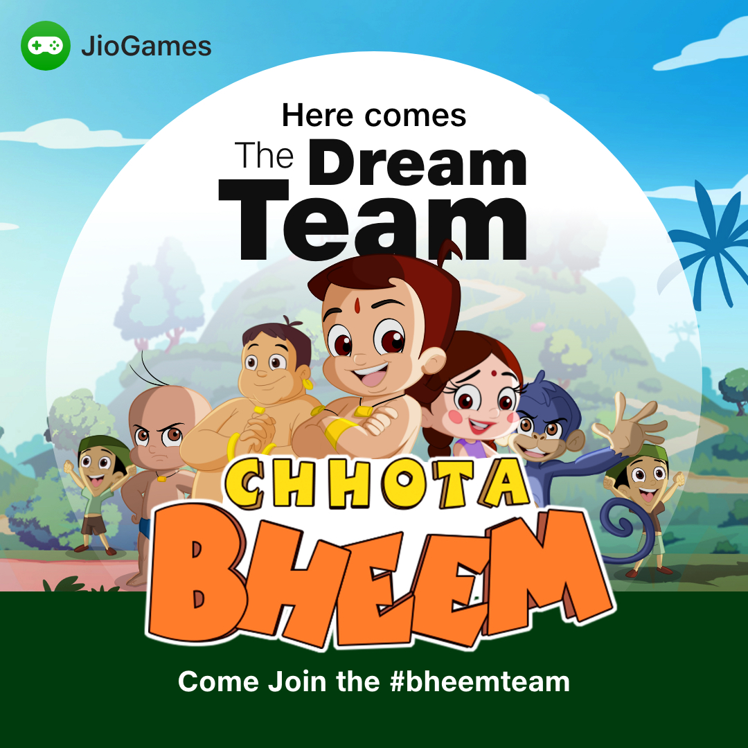 JioGames is all set to welcome “Chhota Bheem” this summer to the ...