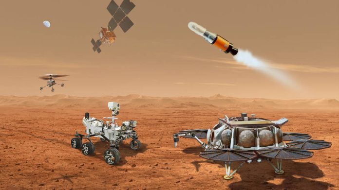 NASA는 2033년 화성 샘플을 지구로 반환할 때 전 세계에 영감을 줄 것입니다 |  인도 교육 |  최신 교육 뉴스 |  글로벌 교육 뉴스