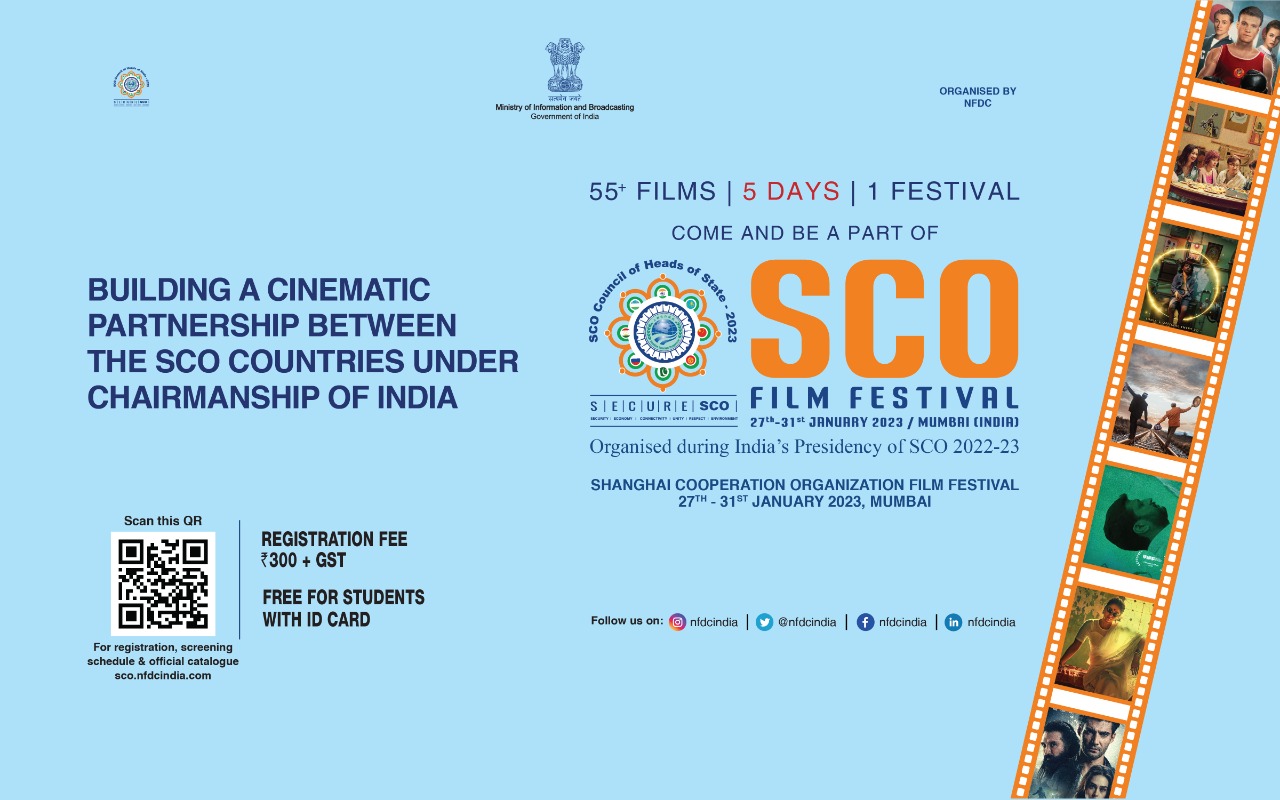 SCO Film Festival to start at Mumbai from 27th to 31st January, 2023