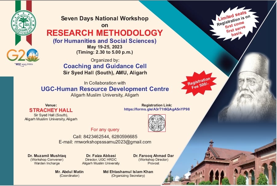 Seven Days on Research Methodology India Education Latest