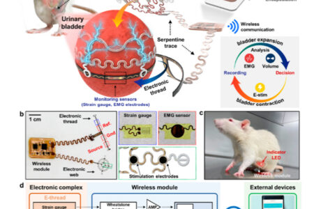 Wireless, Fully Implantable and Expandable Electronic System for  Bidirectional Electrical Neuromodulation of the Urinary Bladder