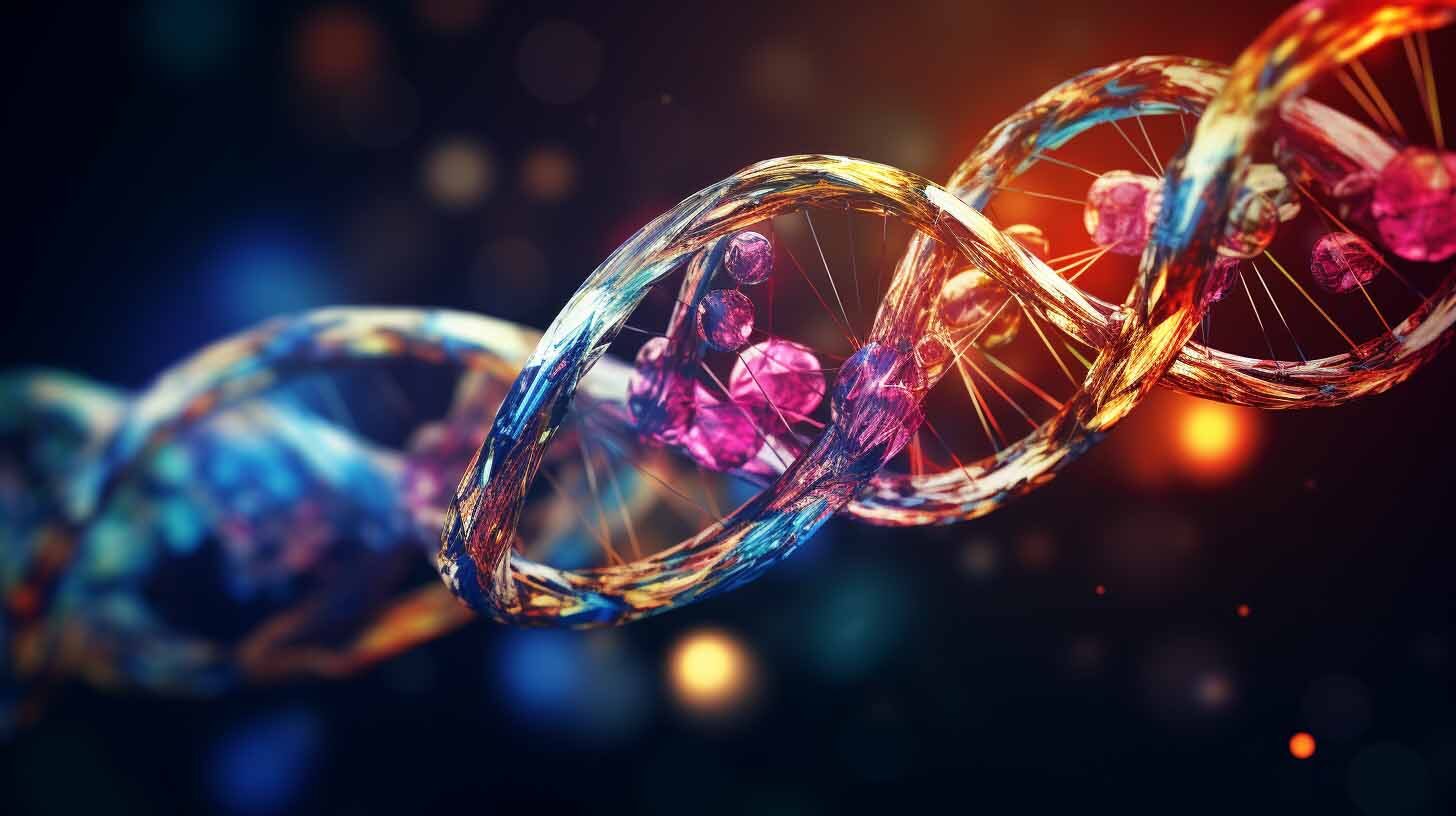 Chromosome. DNA. stock illustration. Illustration of render - 81608434