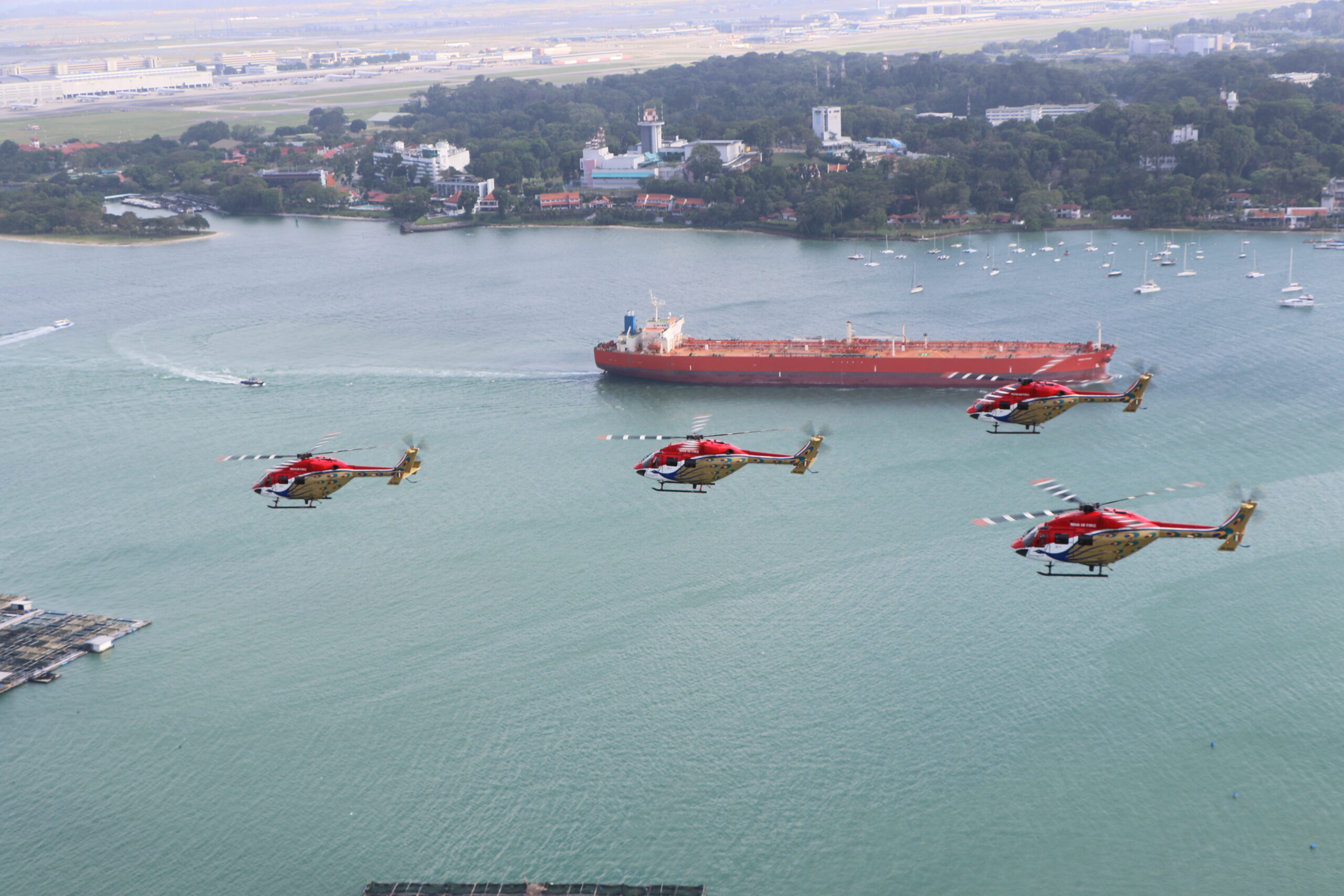 Sarang Helicopter Display Team Ready to Shine at Singapore Airshow 2024