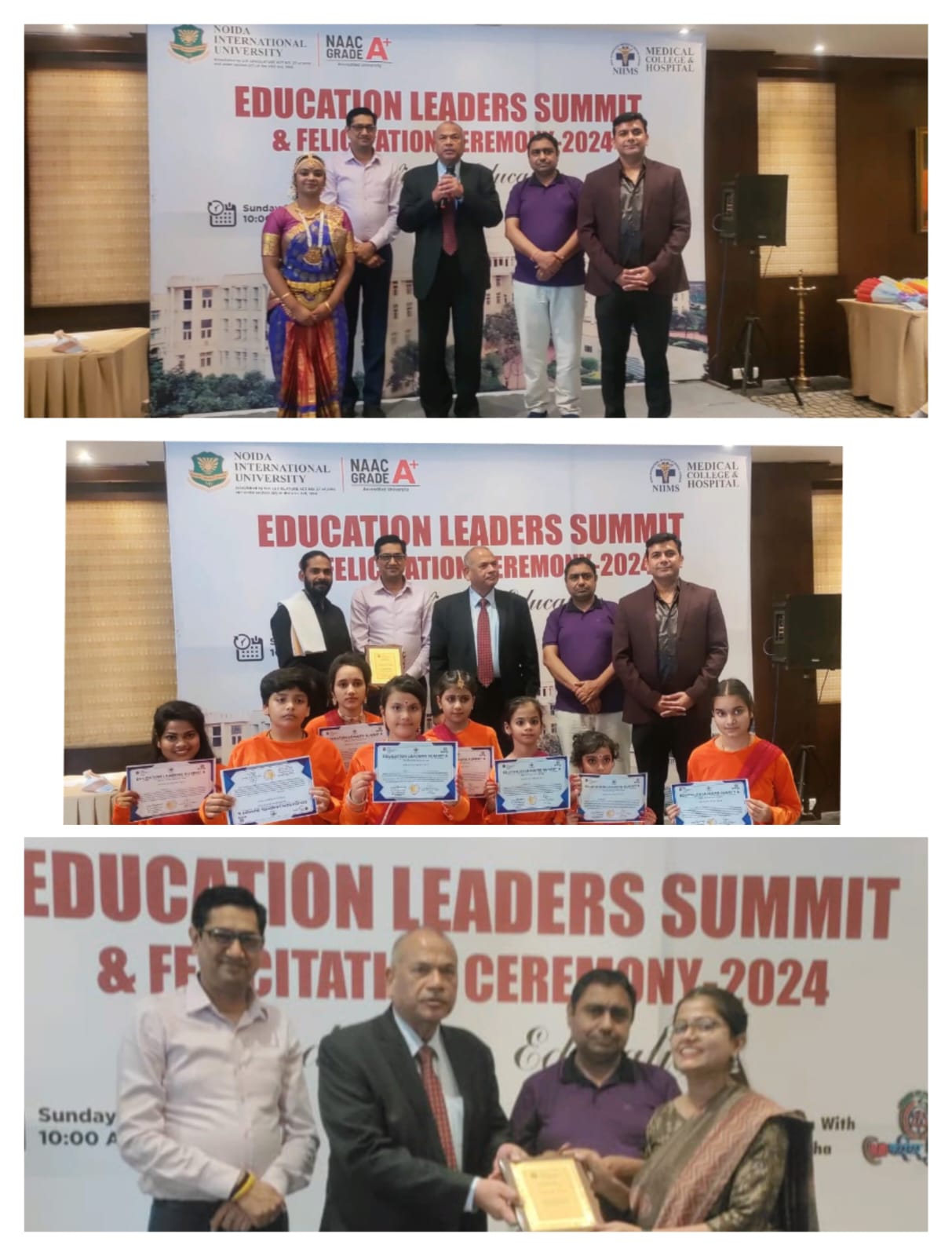 NIU’s Education Leaders Summit & Felicitation Ceremony Honors