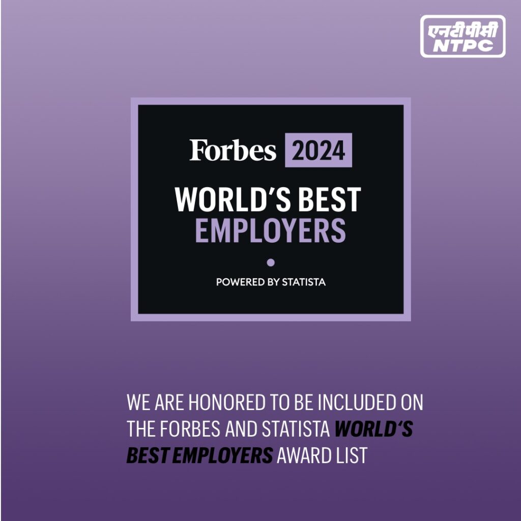 NTPC among the Forbes World’s Best Employers 2024 India Education